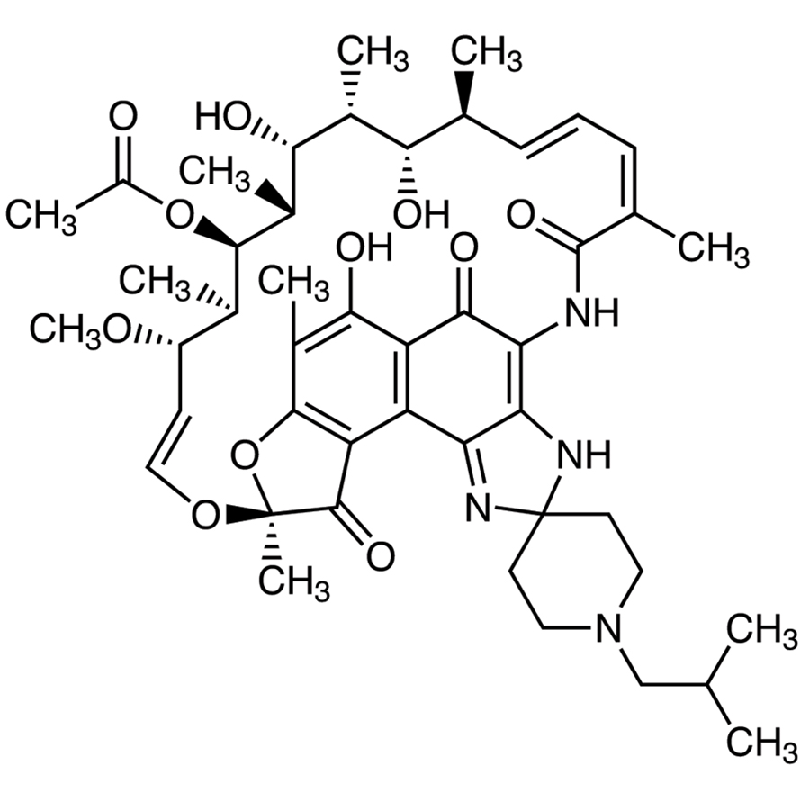 利福布汀,72559-06-9,Moligand™, ≥98%,阿拉丁产品图
