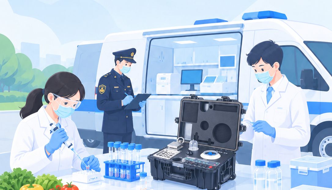 快检车移动实验室的样品前处理方案：一体化设备在食药环执法中的应用