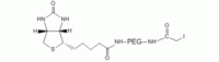 碘代乙酰基 PEG 生物素, IA-PEG-生物素，MW 600 Da，阿拉丁