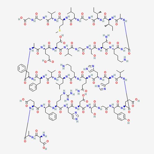 β-淀粉样肽(1-38)(Aβ38)(TFA盐),131438-74-9,≥95%,阿拉丁产品图