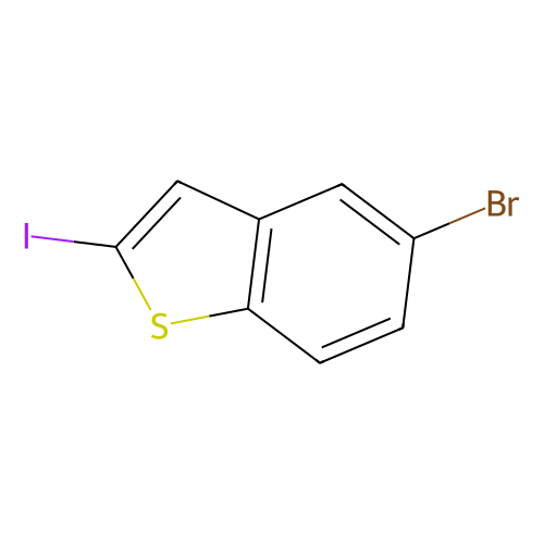 5-溴-2-碘-苯并[b]噻吩，306762-46-9，97%，阿拉丁产品图