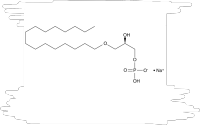 1-十六烷基溶血磷脂酸（钠盐），52603-03-9，≥98%，阿拉丁