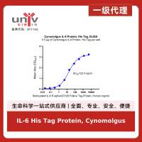IL-6 His Tag Protein, Cynomolgus