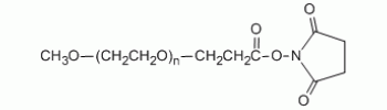 Succinimidyl acid PEG, mPEG-NHS,MW 5000 Da,阿拉丁产品图