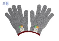 防切割手套,i-Quip™, 材质:HPPE;颜色:灰白色;防割等级:5级