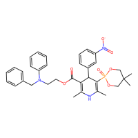 伊福地平，111011-63-3，Moligand™, 10mM in DMSO，阿拉丁