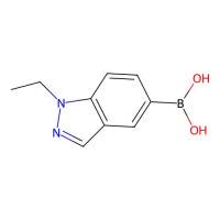 (1-乙基-1H-吲唑-5-基)硼酸(含不等量酸酐),952319-70-9,≥95%,阿拉丁