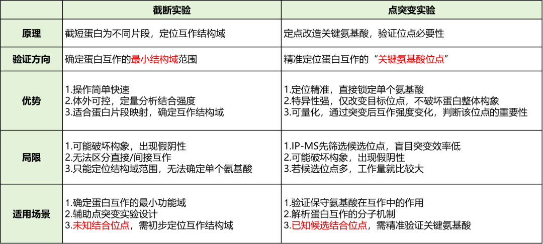 高分文献思路｜如何精准定位蛋白互作结构域与关键氨基酸位点？