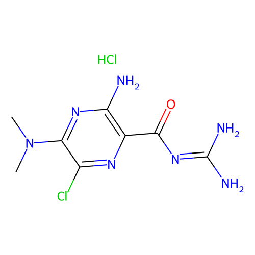 盐酸二甲基阿米洛利，2235-97-4，≥97%，阿拉丁产品图