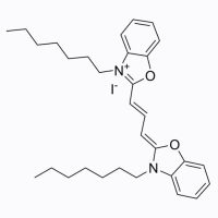 3,3'- 二庚基氧杂羰花青碘化物 (DiOC7(3)),53213-83-5,BioReagent, 生物染色剂, 适用于荧光分析, 用于显微镜, ≥95%,阿拉丁