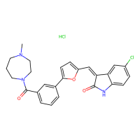 CX-6258盐酸,1353859-00-3,10mM in DMSO,阿拉丁