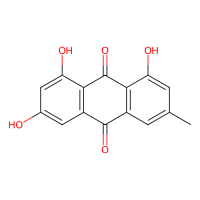 大黄素,518-82-1,10mM in DMSO,阿拉丁