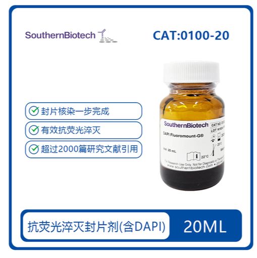防荧光淬灭封片剂（含DAPI）0100-20