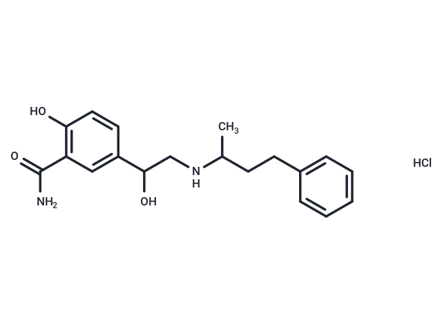 ■ 【TargetMol 明星分子】- Labetalol hydrochloride: 协同阻断β与α1相关术语能受体，精准调控交感神经信号