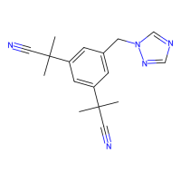 Anastrozole (ZD-1033),120511-73-1,Moligand™, 10mM in DMSO,阿拉丁