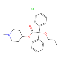 Propiverine hydrochloride，54556-98-8，10mM in DMSO，阿拉丁
