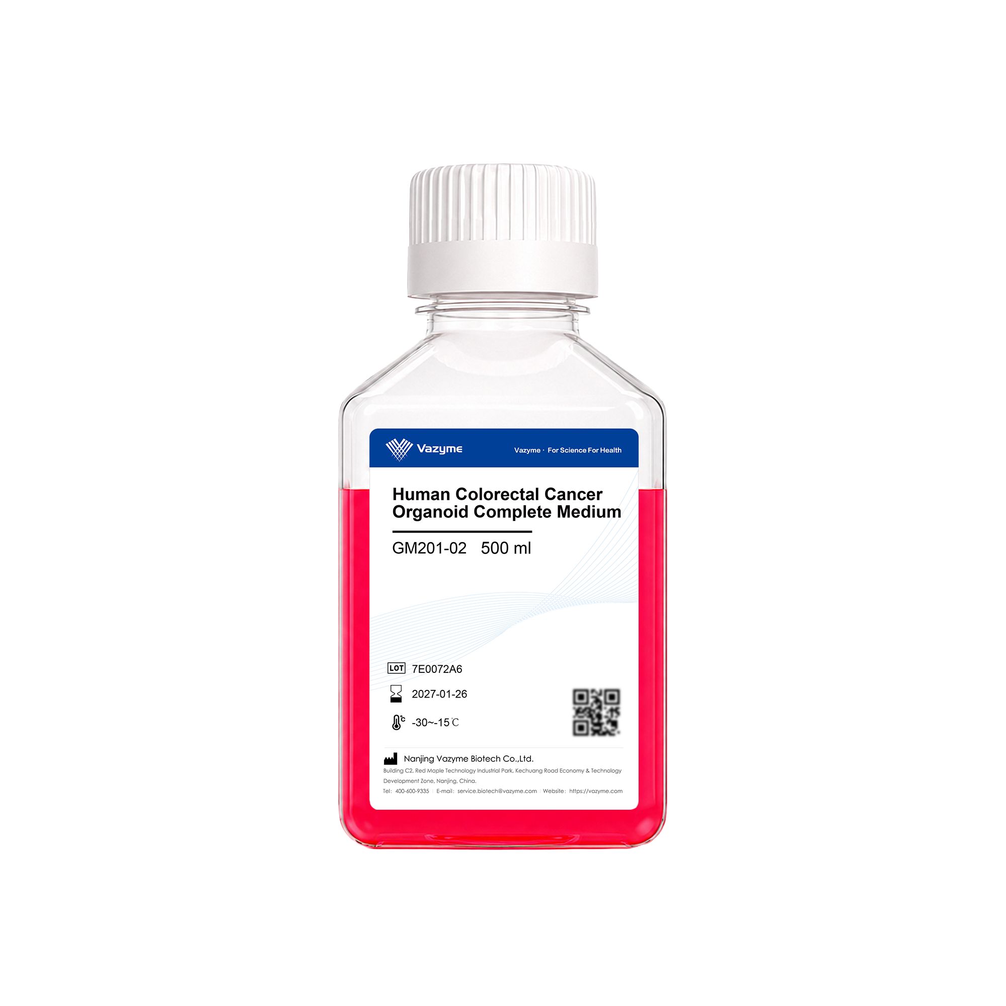 Human Colorectal Cancer Organoid Complete Medium