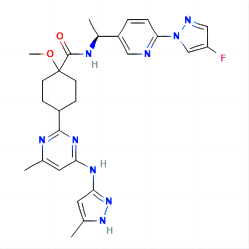 普拉替尼(BLU-667),2097132-94-8,Moligand™, ≥98%,阿拉丁产品图