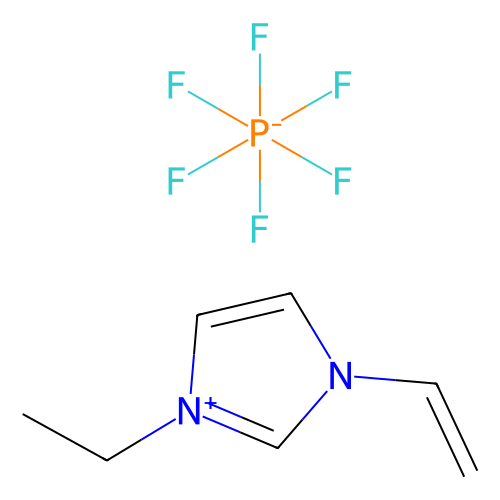 1-乙烯基-3-乙基咪唑六氟磷酸盐,1034364-43-6,≥97%,阿拉丁产品图