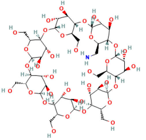 单-(6-氨基-6-去氧)-β-环糊精,29390-67-8,≥99%,阿拉丁产品图