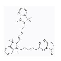 Cyanine5 NHS ester iodide，≥98%，阿拉丁