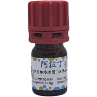 分泌型免疫球蛋白A (SigA) 来源于人初乳,BioReagent,PBS Only,≥95%(SDS-PAGE),Pre-lyophilization Protein Concentration,阿拉丁