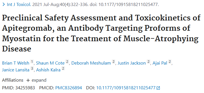 ■ 【TargetMol 明星分子】- Apitegromab: 靶向肌生成抑制素前体，开启肌肉萎缩治疗新纪元