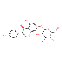 染料木苷,529-59-9,≥95%(HPLC), from Glycine max (soybean),阿拉丁