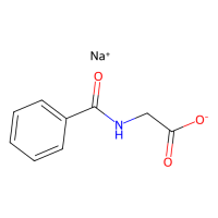 马尿酸钠，532-94-5，≥97%，阿拉丁