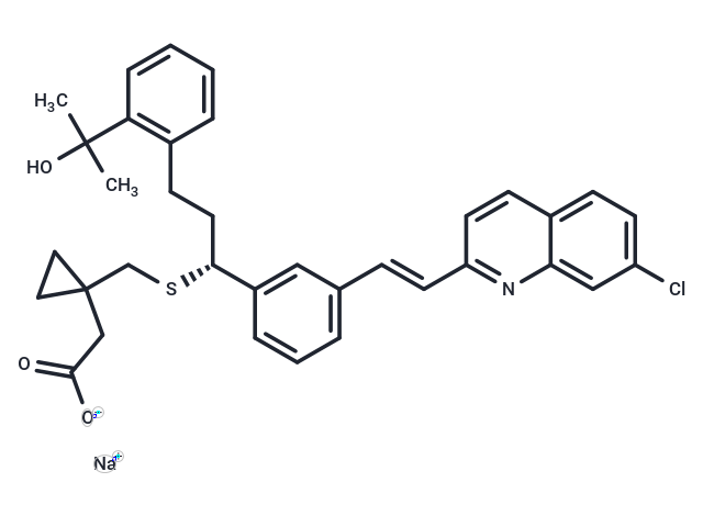 ■ 【TargetMol 明星分子】- Montelukast sodium: 精准阻断CysLTR1信号，助力炎症与肿瘤研究新突破