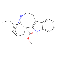 长春质碱，2468-21-5，10mM in DMSO，阿拉丁