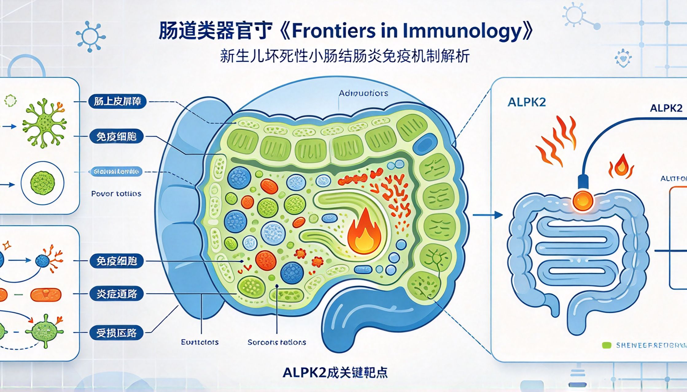 肠道类器官丨《Frontiers in Immunology》丨肠道类器官助力破解新生儿坏死性小肠结肠炎免疫迷局，ALPK2成关键靶点