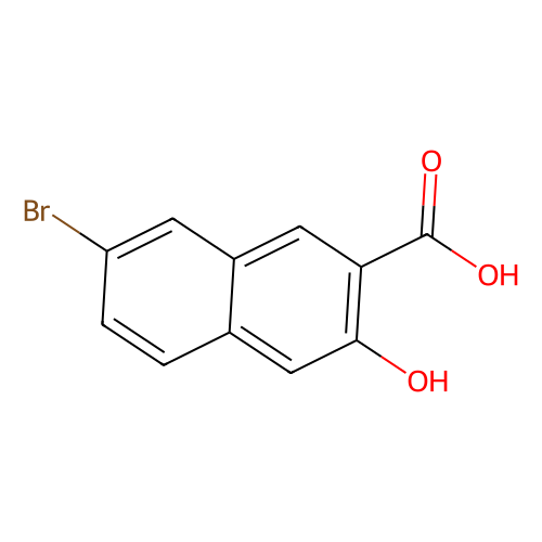 7-溴-3-羟基-2-萘甲酸,1779-11-9,≥98%(HPLC),≥98%(AT),阿拉丁产品图
