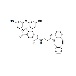 Fluorescein-DBCO(5-FITC-DBCO),2054339-00-1,≥98%,阿拉丁产品图
