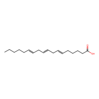 γ-亚麻酸,506-26-3,Moligand™, 10mM in DMSO,阿拉丁