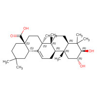 山楂酸,4373-41-5,10mM in DMSO,阿拉丁