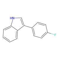 3-(4-氟-苯基)-1H-吲哚,101125-32-0,≥97%,阿拉丁