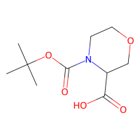 吗啉-3,4-二羧酸4-叔丁酯，212650-43-6，≥97%，阿拉丁