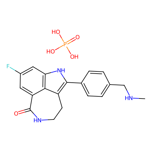 Rucaparib (AG-014699) phosphate,459868-92-9,10mM in DMSO,阿拉丁产品图