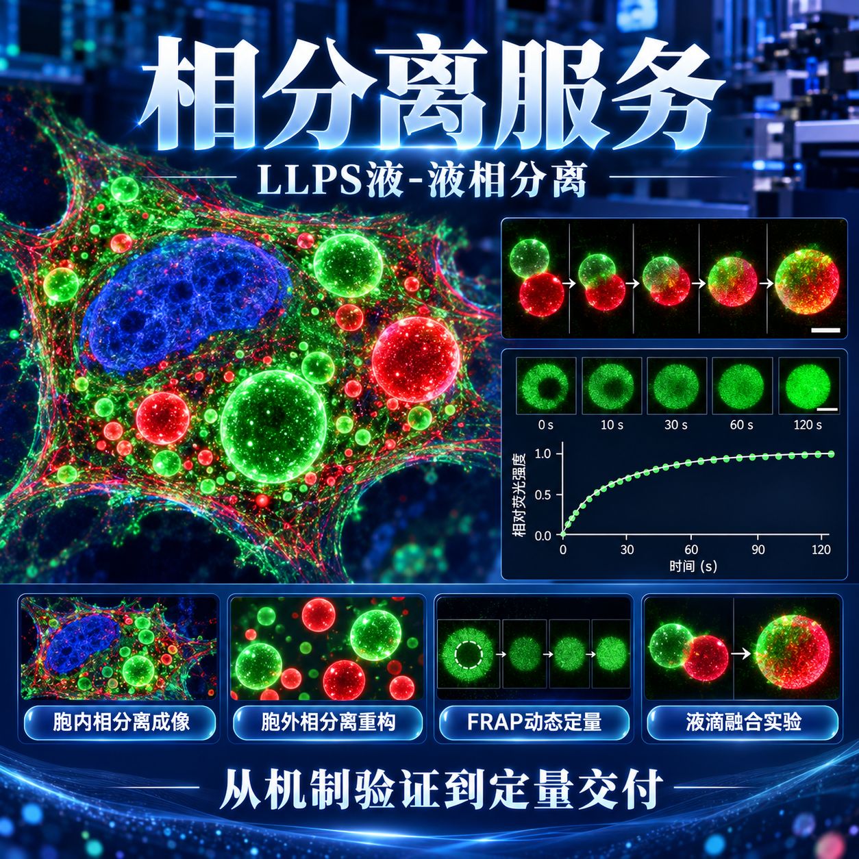 相分离LLPS实验技术服务