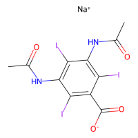 泛影酸钠 水合物,737-31-5,10mM in DMSO,阿拉丁
