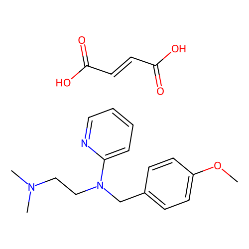 马来酸吡拉明,59-33-6,10mM in DMSO,阿拉丁产品图