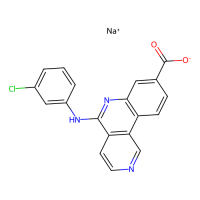 西米沙替布(CX-4945)钠盐,1309357-15-0,10mM in DMSO,阿拉丁