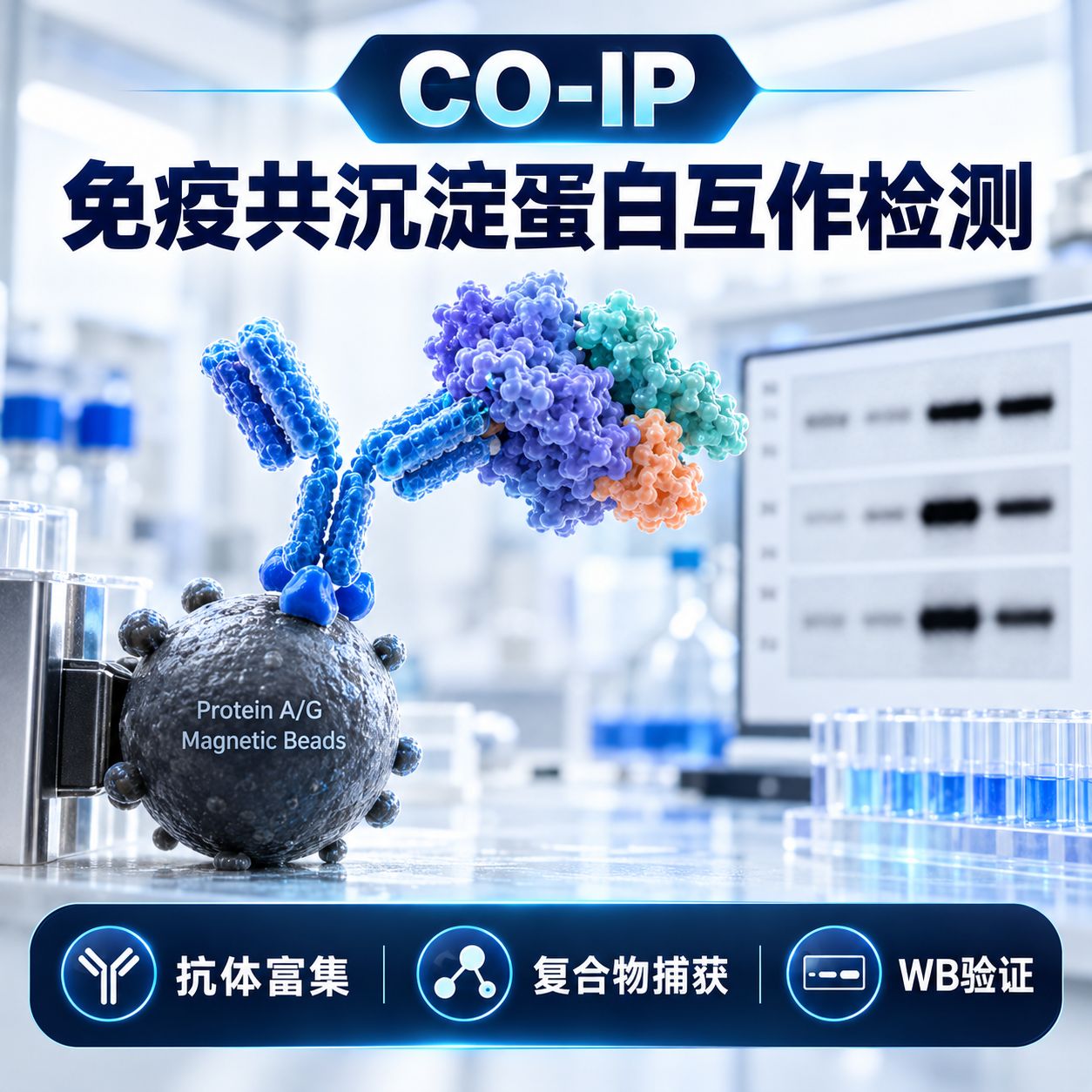 CO-IP(免疫共沉淀)蛋白互作检测