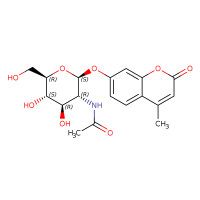 4-甲基香豆素-2-乙酰氨基-2-脱氧-β-D-吡喃葡萄糖苷,37067-30-4,≥98%,阿拉丁