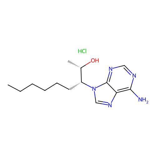 EHNA hydrochloride，58337-38-5，Moligand™, 10 mM in DMSO，阿拉丁