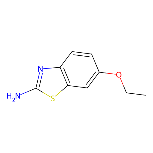 2-氨基-6-乙氧基苯并噻唑，94-45-1，≥97%，阿拉丁产品图