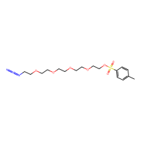 叠氮化物-PEG5-Tos，236754-49-7，≥95%，阿拉丁