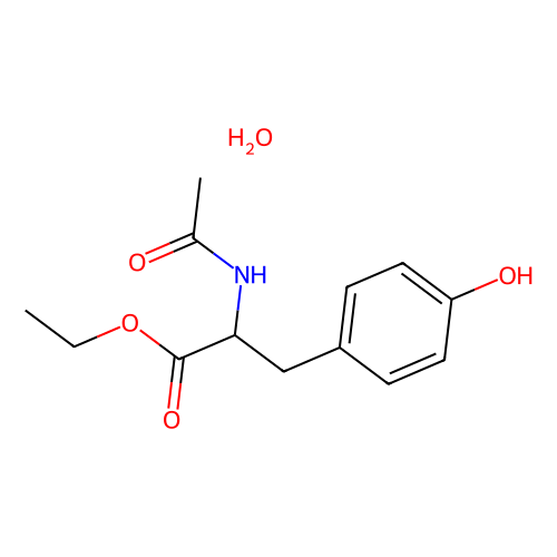 N-乙酰-L-酪氨酸乙酯 一水合物，36546-50-6，98%，阿拉丁产品图