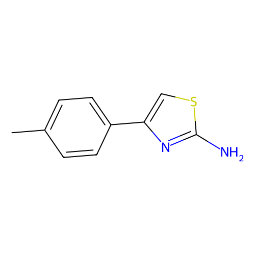 2-氨基-4-对甲苯基噻唑，2103-91-5，≥98%(HPLC)，阿拉丁产品图